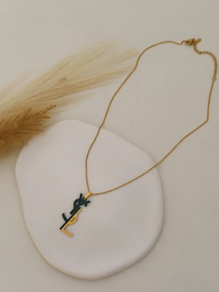 سنسال مميز من ysl طويل اللون مكفول 